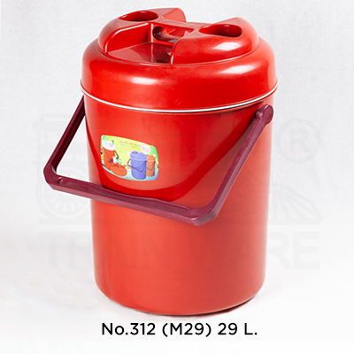 OEM manufacturer and wholesaler for 29L plastic cylindrical cooler with handle lid in Thailand